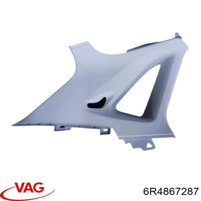 Купити 6R4867287 VAG Обшивка стійки кузова внутрішня, задня ліва