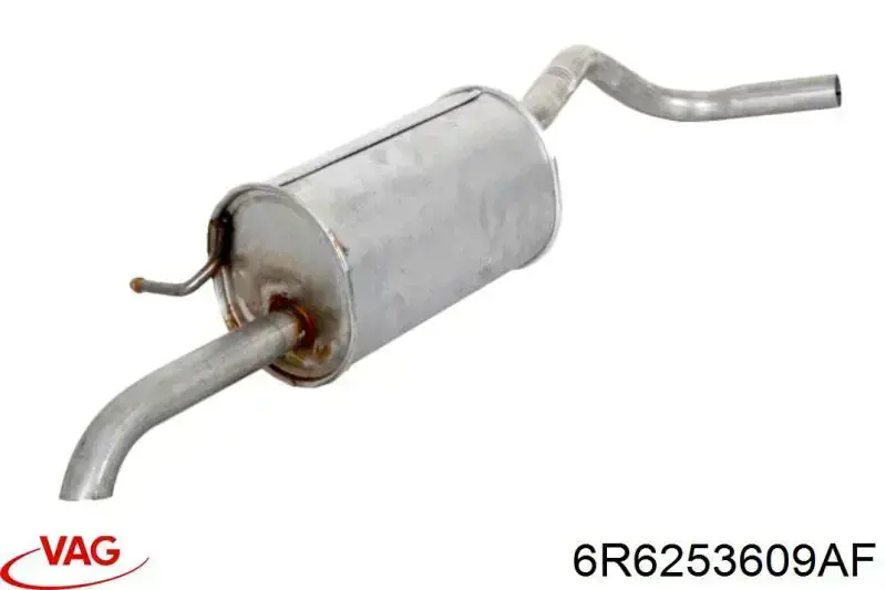 Глушник, задня частина 6R6253609AF VAG