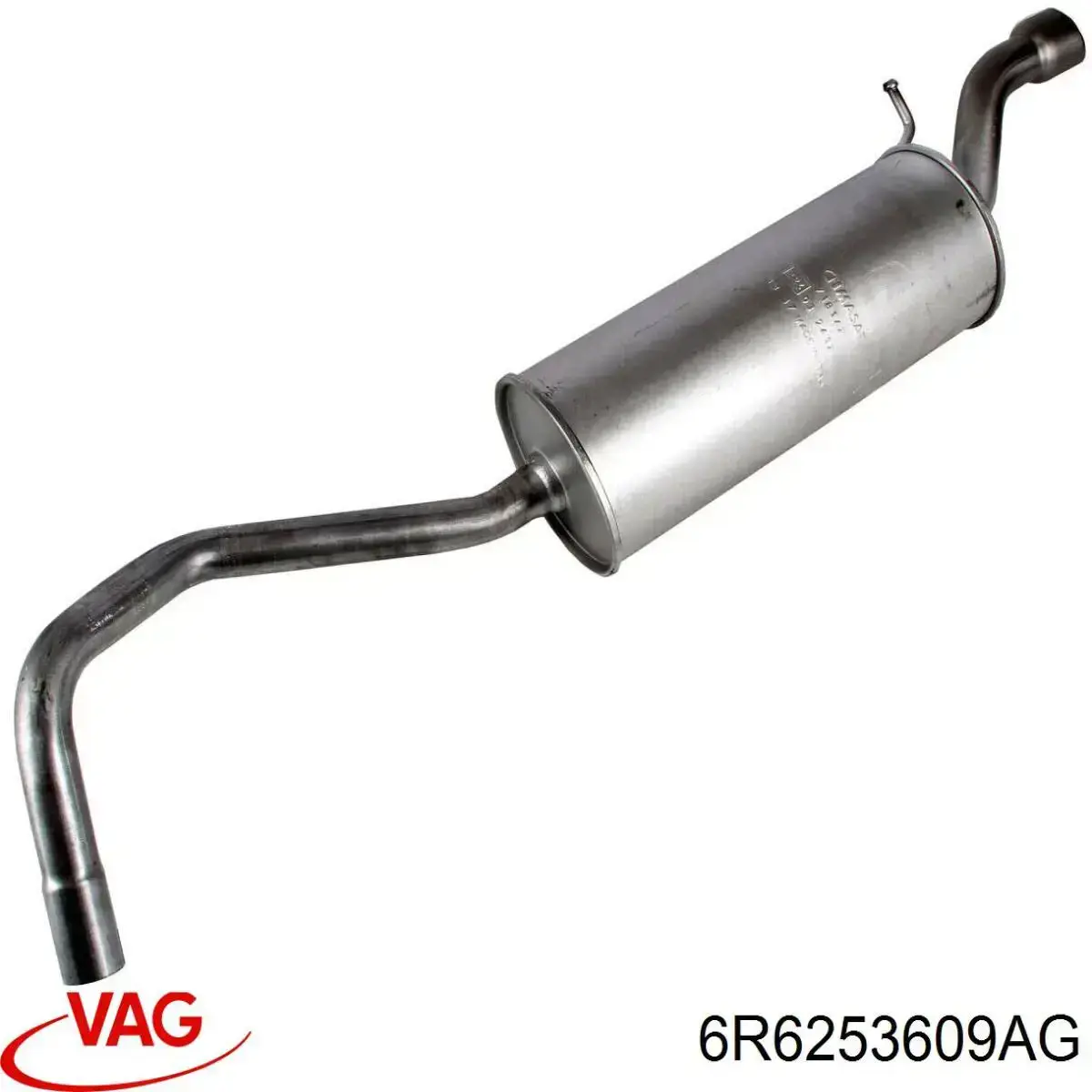Купити 6R6253609AG VAG Глушник вихлопних газів кінцевий