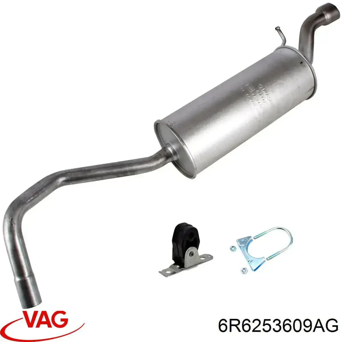 Глушник, задня частина 279495 Bosal