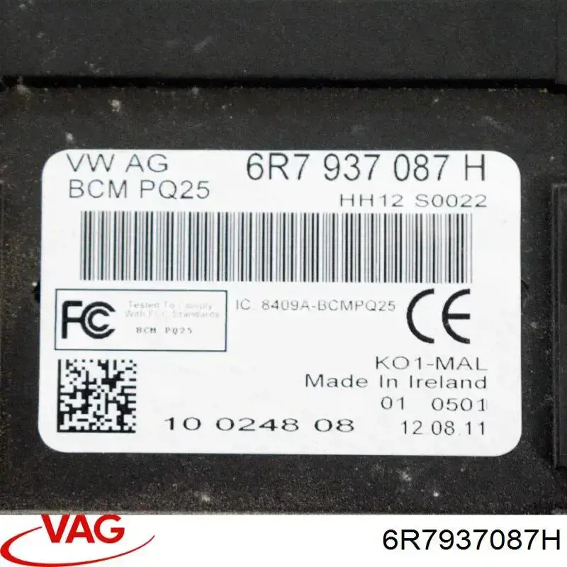 Блок комфорту VAG 6R7937087H ціна, від 139.36 USD