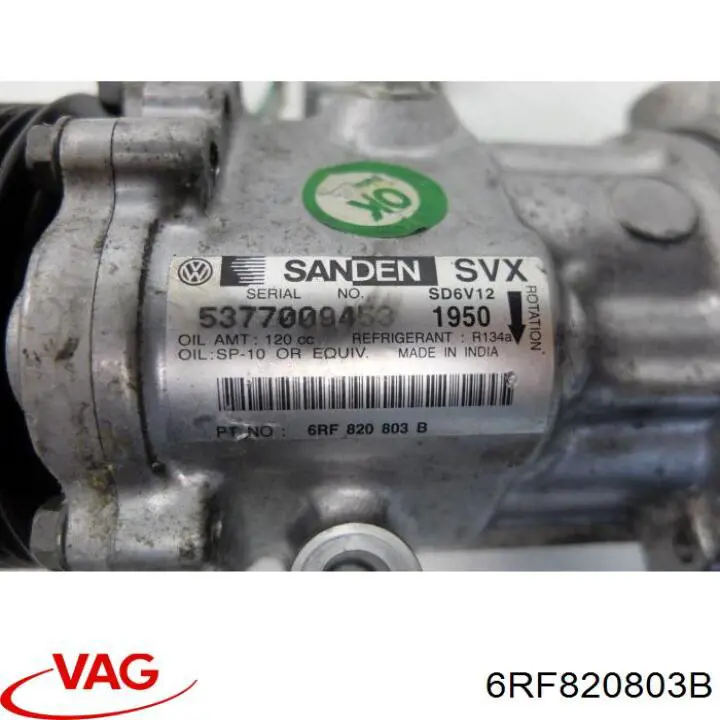 6RF820803B VAG компресор кондиціонера