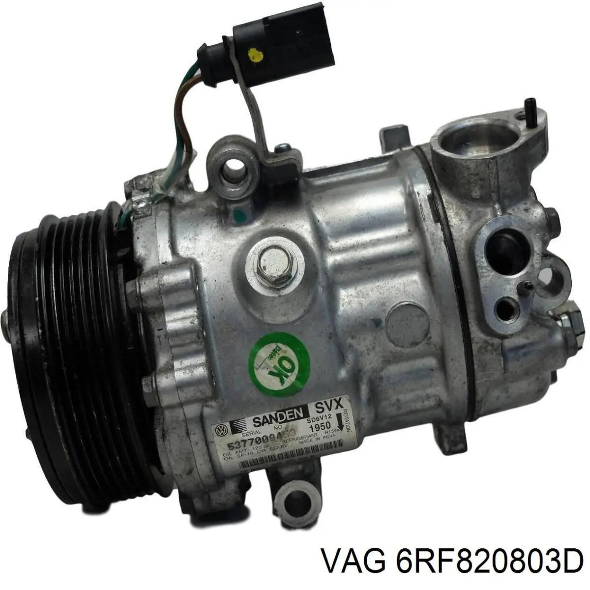 6RF820803D VAG Компресор холодоагенту