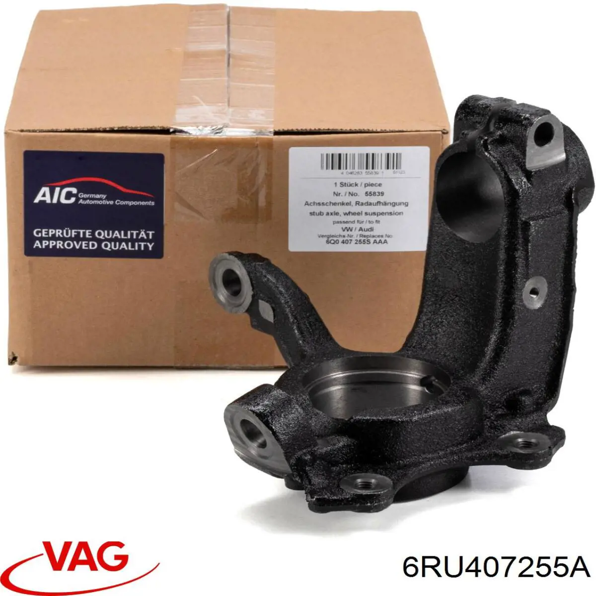 Купити 6RU407255A VAG Цапфа поворотного кулака