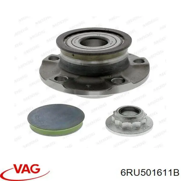 6RU501611B VAG Маточина задня