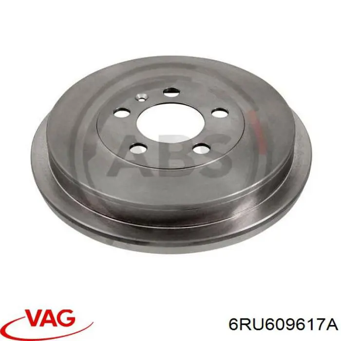 Купити 6RU609617A VAG Барабан гальмівний задній