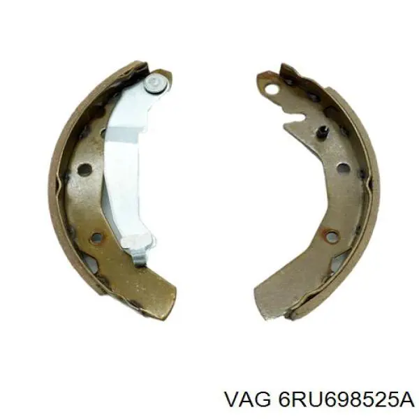 6RU698525A VAG Колодки гальмівні задні, барабанні