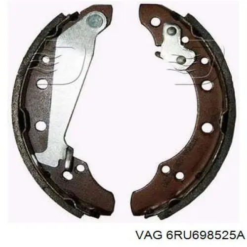 Купити 6RU698525A VAG Колодки гальмові задні, барабанні