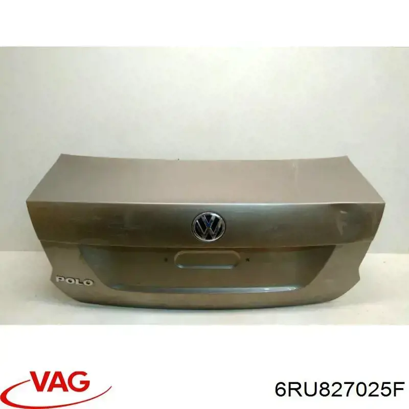 Кришка багажника Volkswagen Polo 5 RUS (602, 604, 612, 614) (Фольцваген Поло)