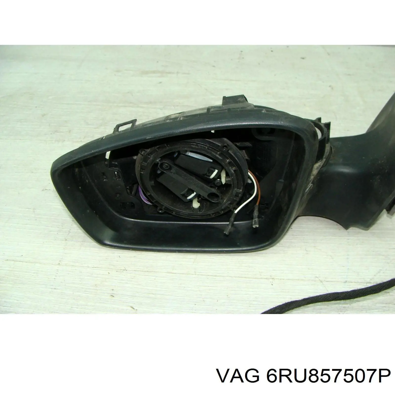 Купити 6RU857507P VAG Корпус дзеркала заднього виду, лівого