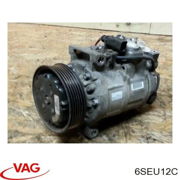 Компресор системи кондиціювання VAG 6SEU12C ціна, від 141.85 USD