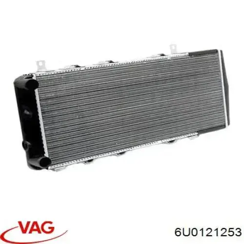 Купити 6U0121253 VAG Радіатор двигуна