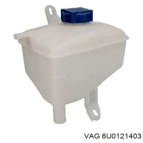 6U0121403 VAG бачок системи охолодження, розширювальний