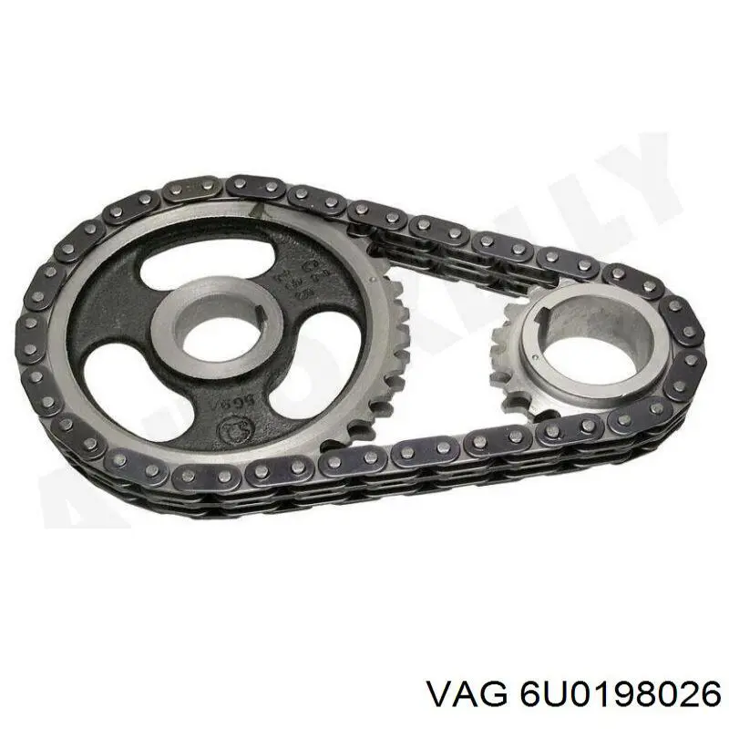 Ланцюг ГРМ, комплект Vika 6U0198026