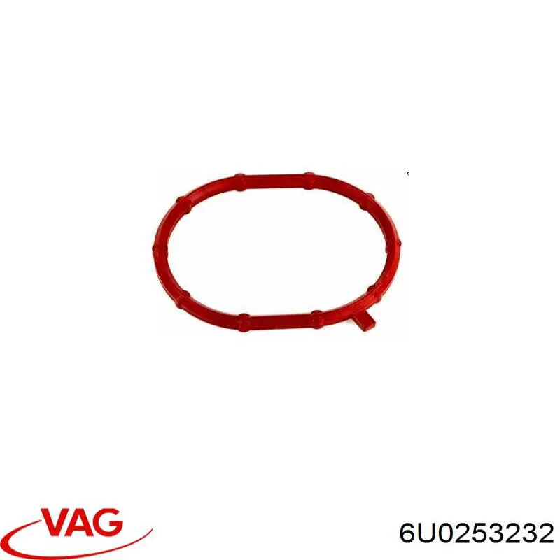 6U0253232 VAG Прокладка монтажна, глушника