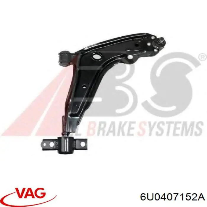 Купити 6U0407152A VAG Важіль передньої підвіски нижній, правий
