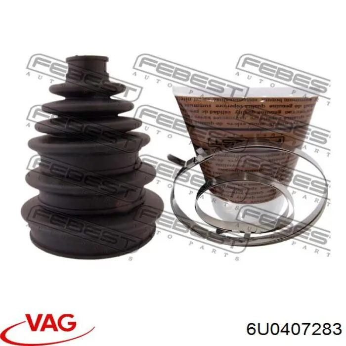 Пильник ШРУСа зовнішній 6U0407283 VAG