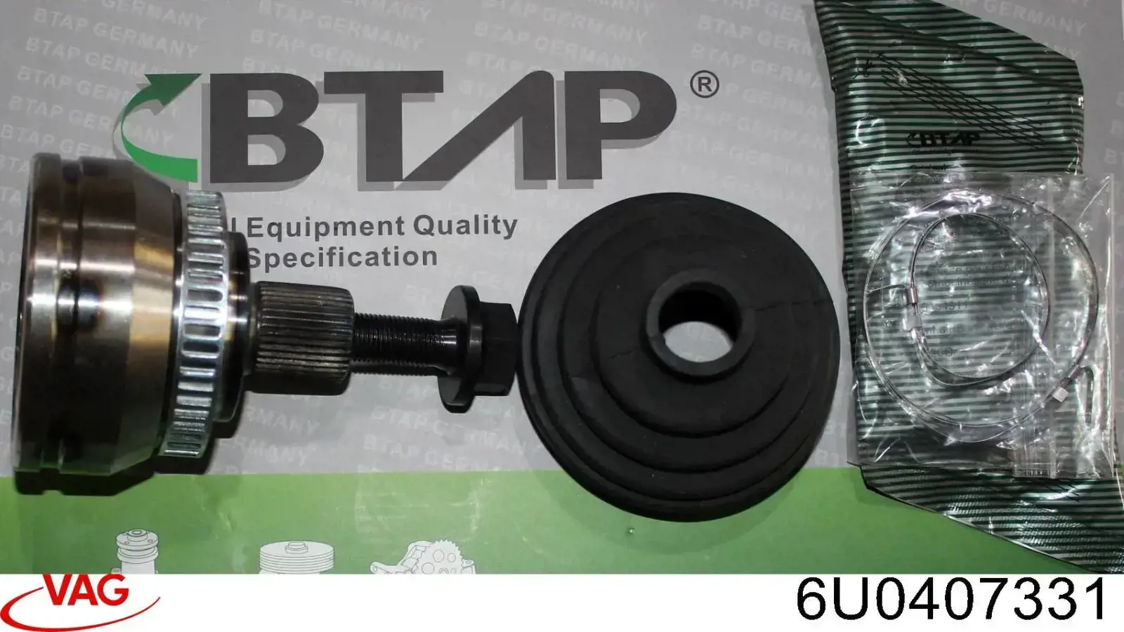 ШРКШ внутрішній, передній VAG 6U0407331 ціна, від 30.89 USD