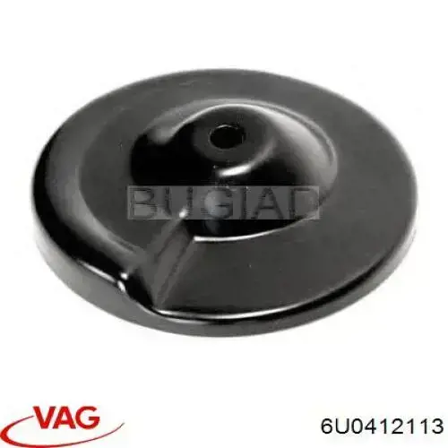 6U0412113 VAG проставка (гумове кільце пружини передньої, верхня)