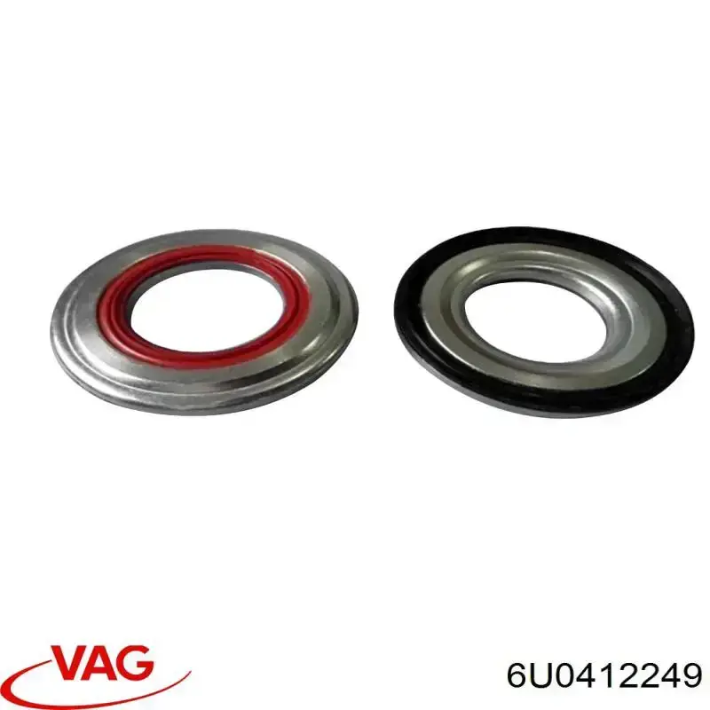 Підшипник опорний амортизатора, переднього VAG 6U0412249 ціна, від 2.57 USD