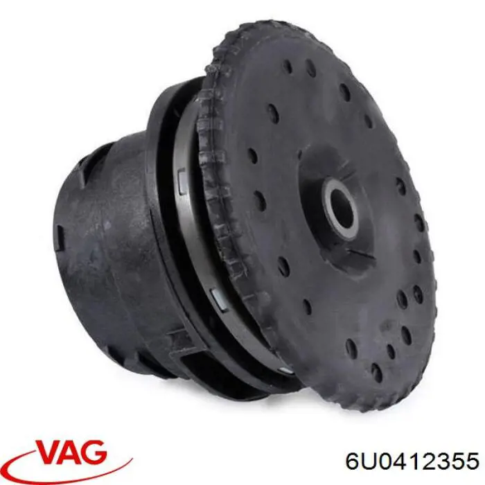 Подушка амортизатора переднього VAG 6U0412355