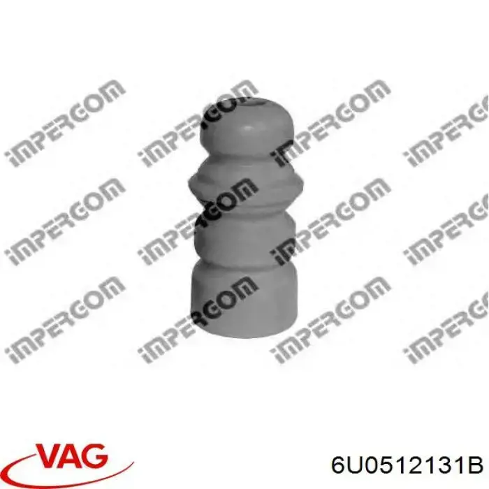 6U0512131B VAG буфер-відбійник амортизатора заднього