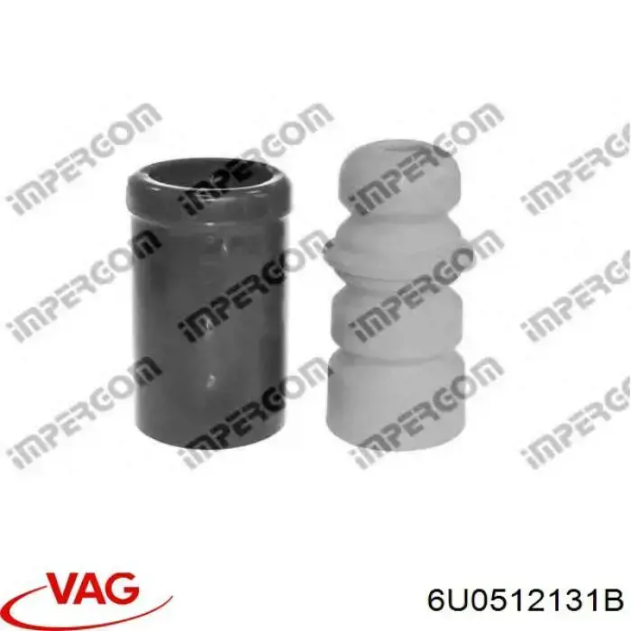 Купити 6U0512131B VAG Буфер-відбійник амортизатора заднього