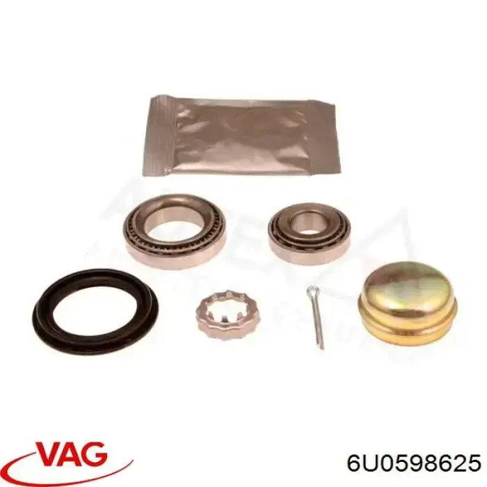 Купити 6U0598625 VAG Підшипник задньої ступиці