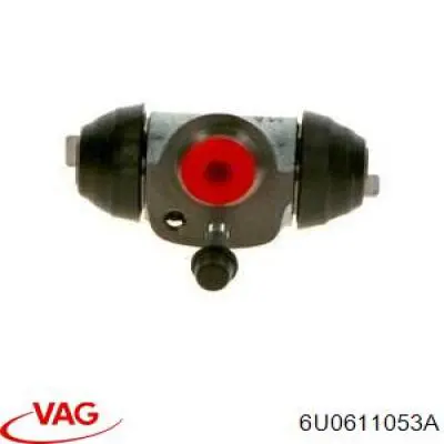 Циліндр гальмівний колісний/робітник, задній 6U0611053A VAG