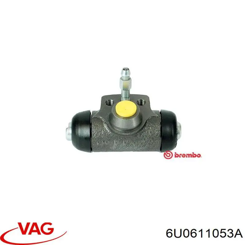 Циліндр гальмівний колісний/робочий, задній VAG 6U0611053A ціна, від 8.00 USD