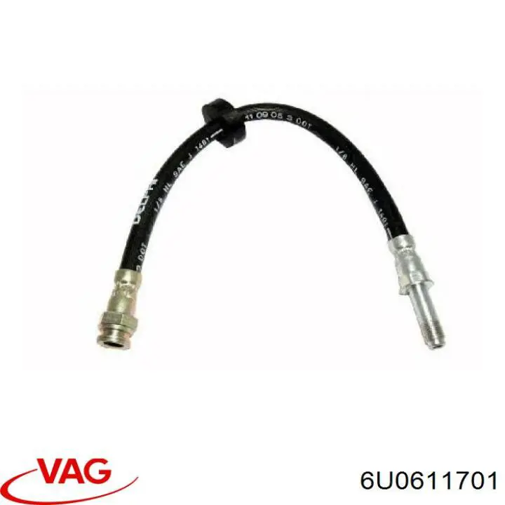 Купити 6U0611701 VAG Гальмівні шланги передні