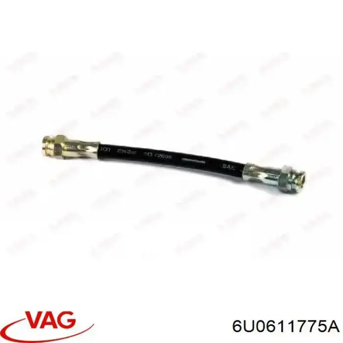 6U0611775A VAG Шланг гальмівний задній
