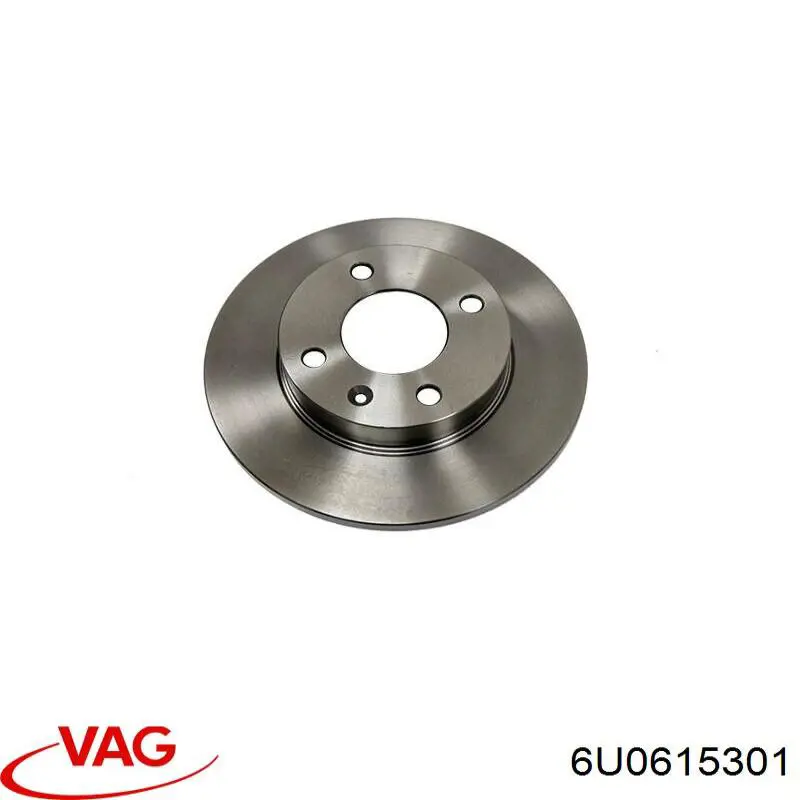 Диск гальмівний передній VAG 6U0615301