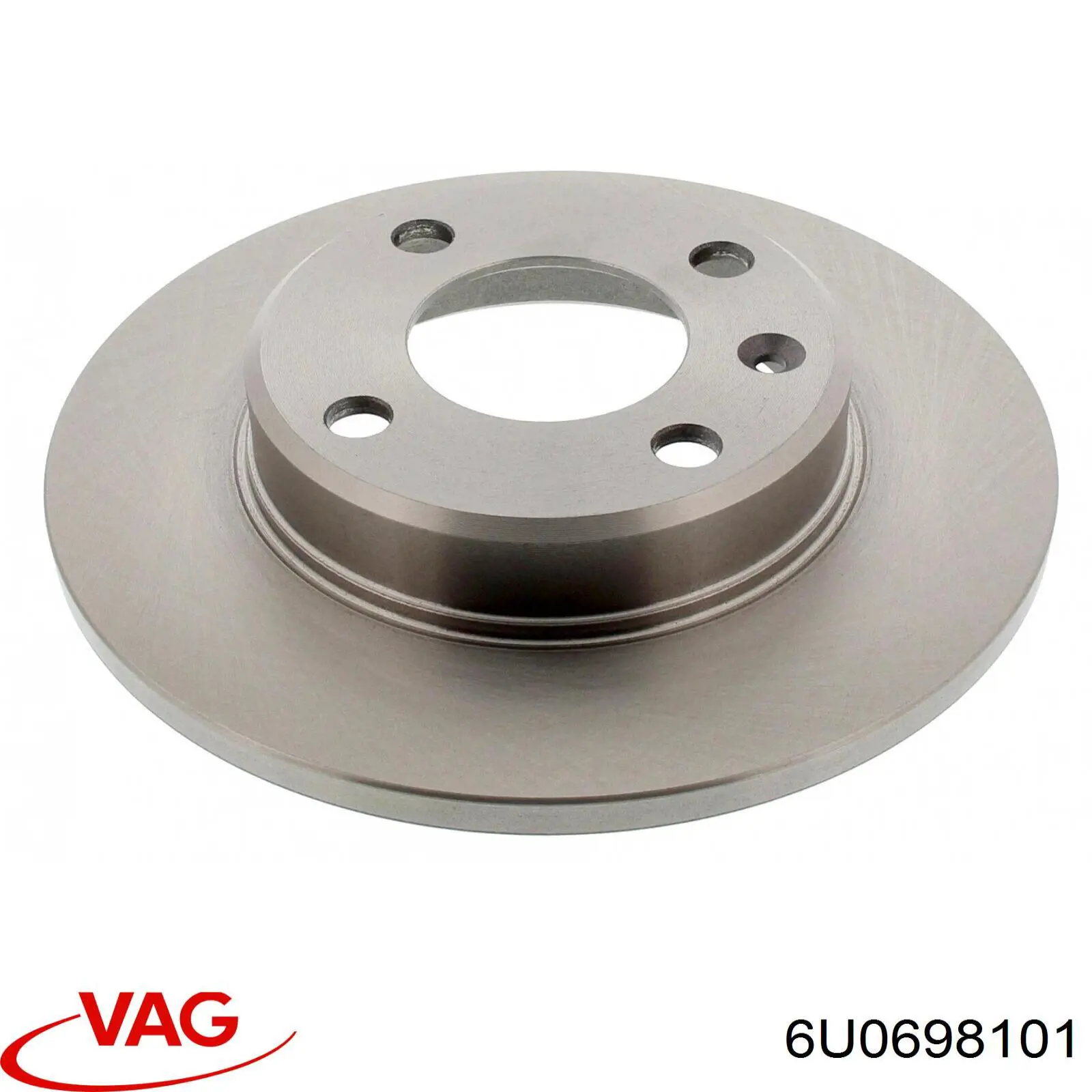 Диск гальмівний передній VAG 6U0698101