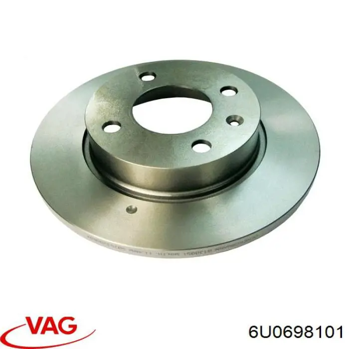 Диск переднього гальма VAG 6U0698101 ціна, від 21.64 USD