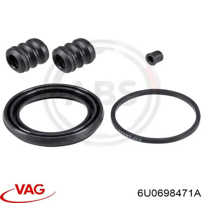 Ремкомплект супорту гальмівного переднього VAG 6U0698471A ціна, від 3.90 USD