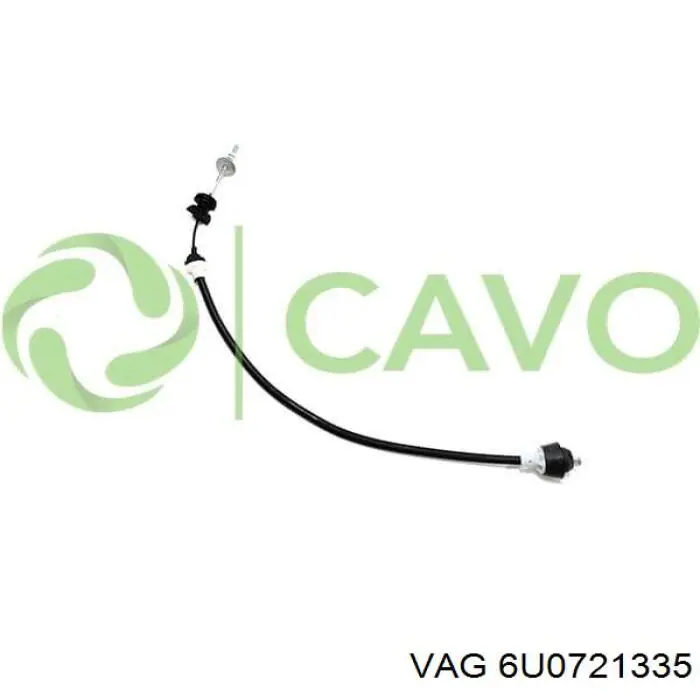 Трос зчеплення 6U0721335 VAG