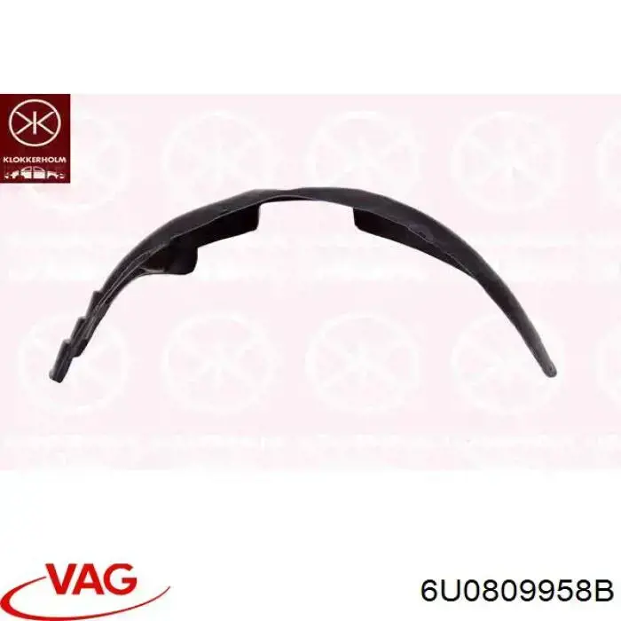 Подкрильнікі переднього крила, правий VAG 6U0809958B ціна, від 14.78 USD