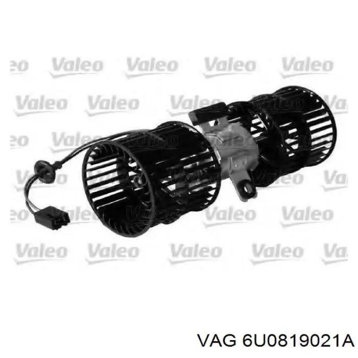 6U0819021A VAG двигун вентилятора пічки (обігрівача салону)