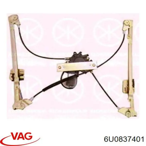 Купити 097630245 VAG Механізм стеклопідйомника водійських дверей