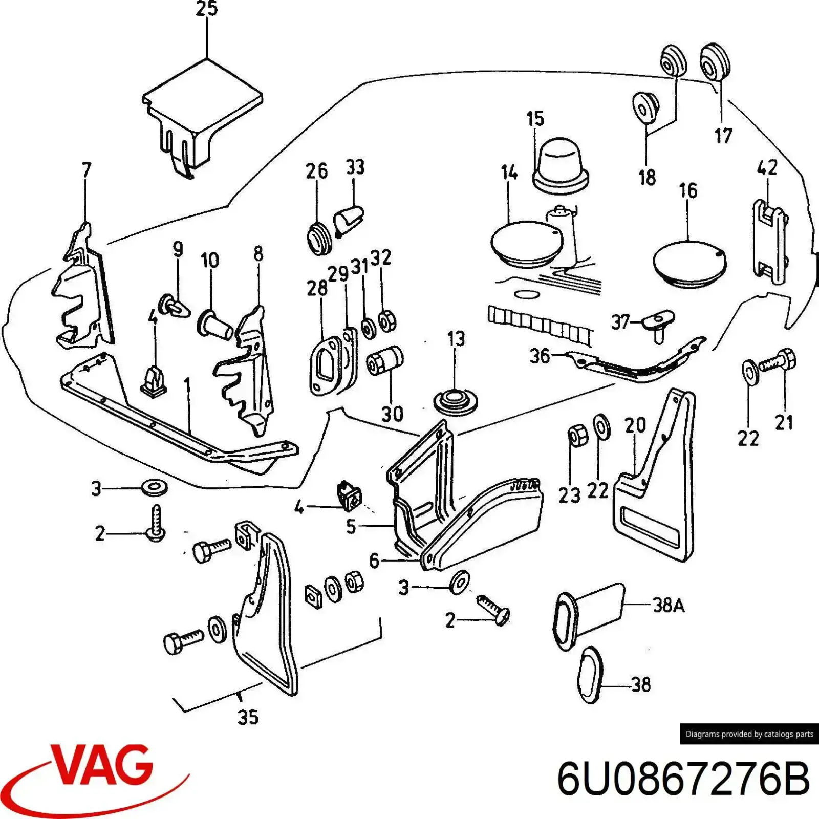  6U0867276B VAG