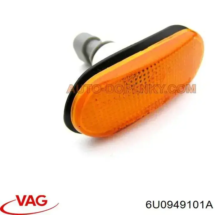 Повторювач повороту на крилі VAG 6U0949101A ціна, від 1.83 USD