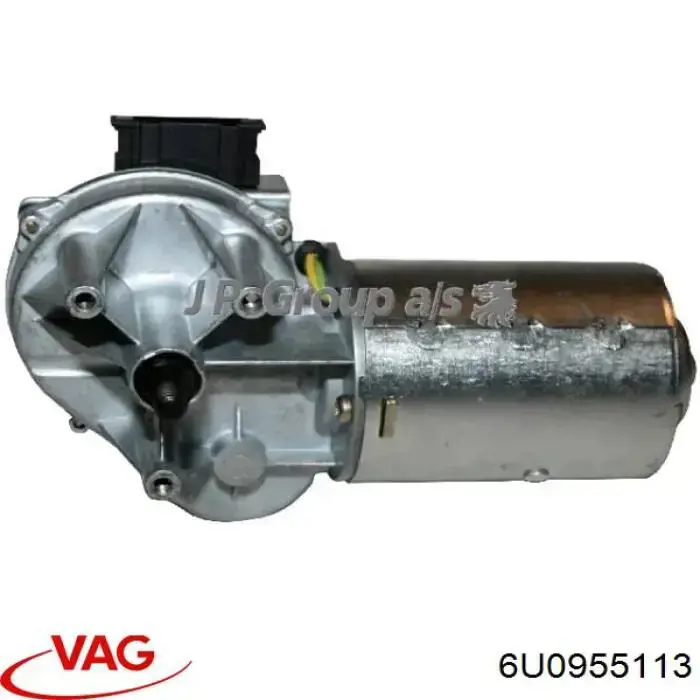 6U0955113 VAG двигун склоочисника лобового скла (трапеції)