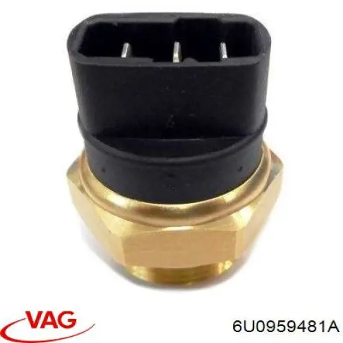 Датчик температури радіатора VAG 6U0959481A ціна, від 7.05 USD