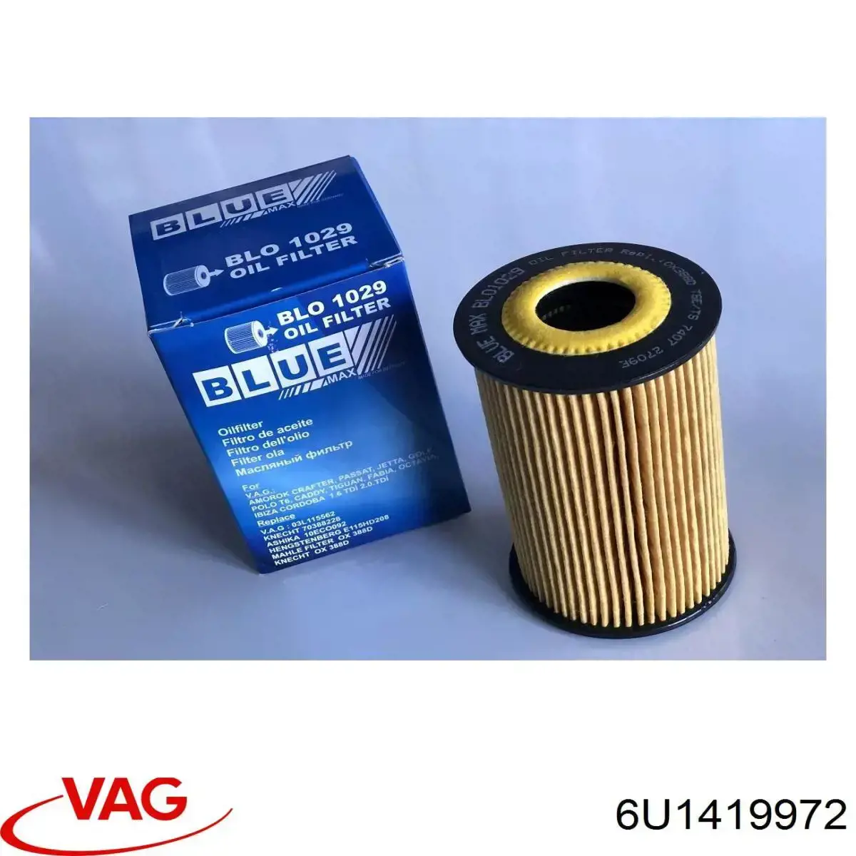 Купити 6U1419972 VAG Вал рульової колонки, нижній
