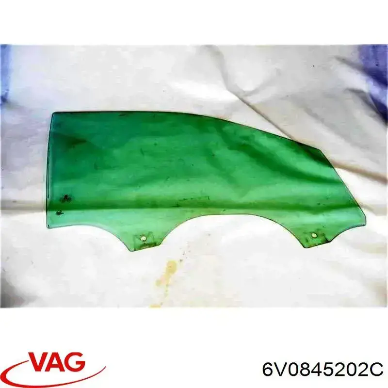 6V0845202C VAG Скло передніх дверей, правих