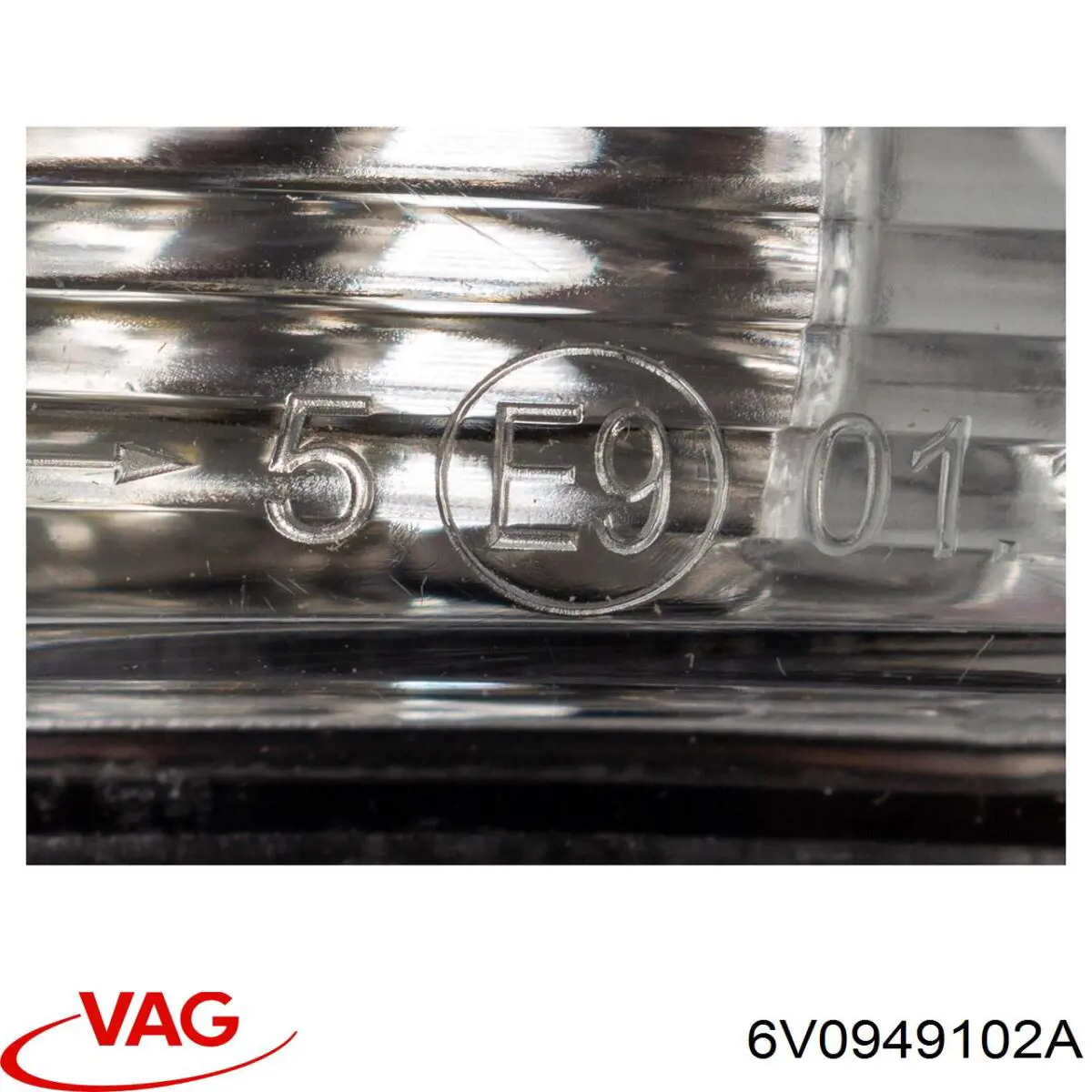 Покажчик повороту дзеркала, правий 6V0949102A VAG