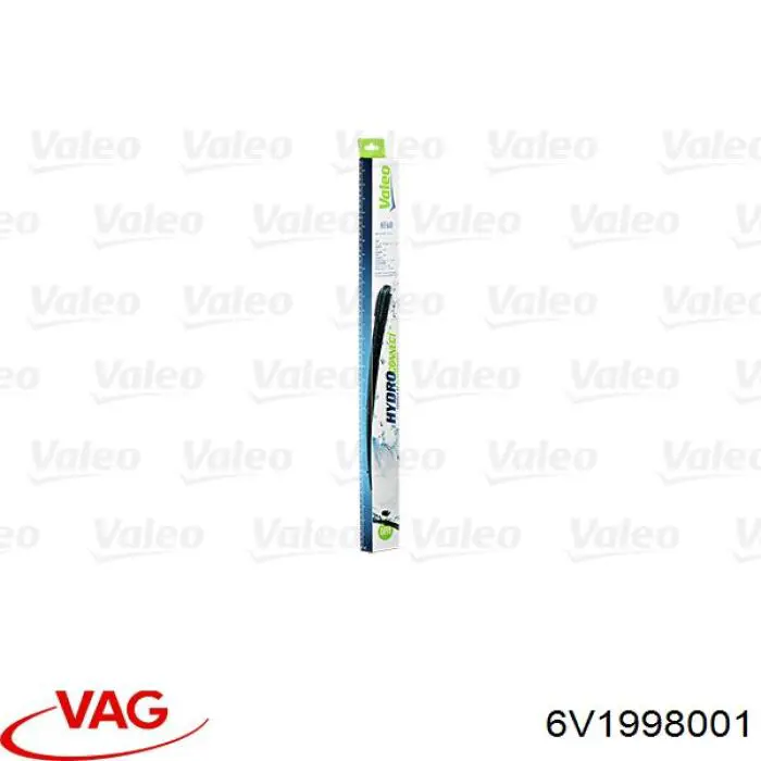 Щітка-двірник лобового скла, комплект з 2-х шт. VAG 6V1998001 ціна, від 42.05 USD