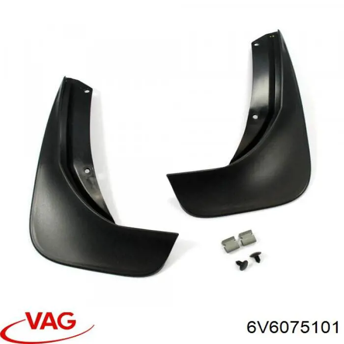 Задні бризковики VAG 6V6075101 ціна, від 20.64 USD