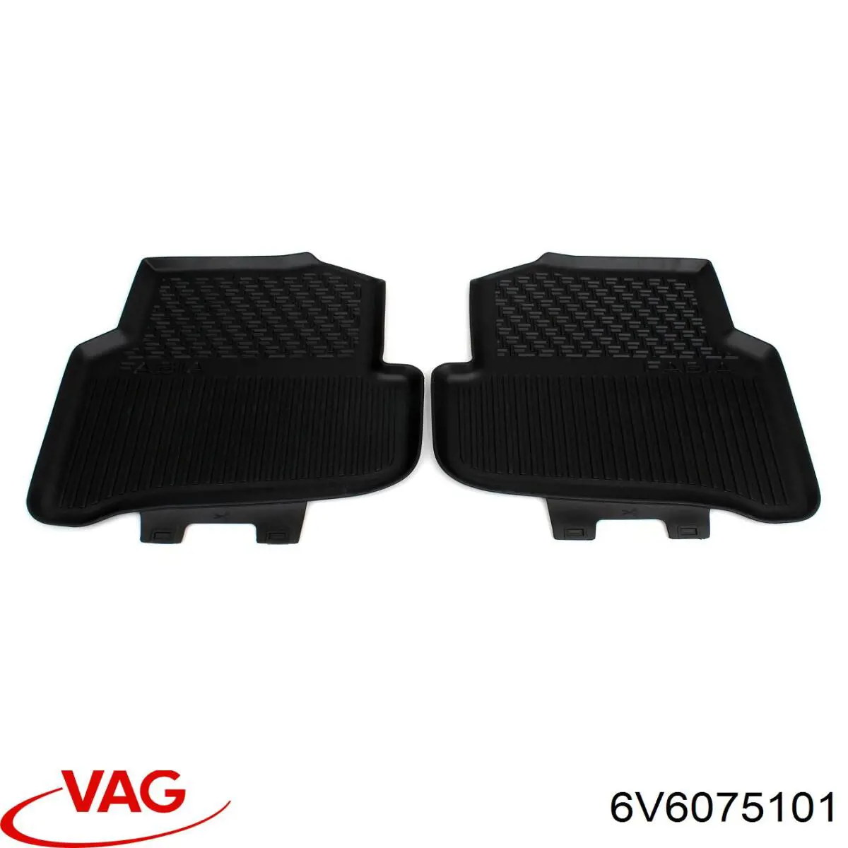 Бризковики задні 6V6075101 VAG